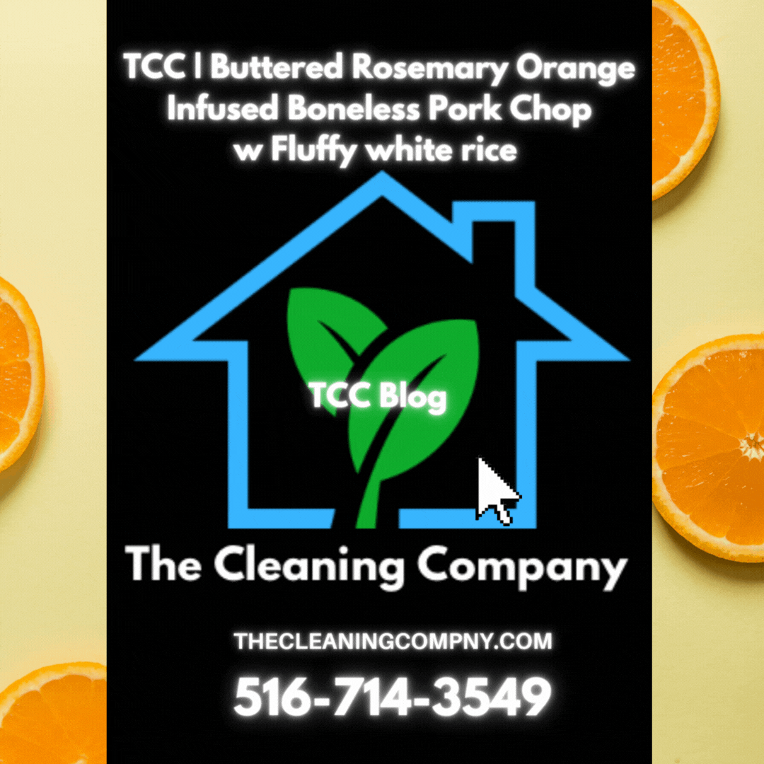 TCC | Flavorful Rosemary Butter Orange Infused Pork Chops on the Grill