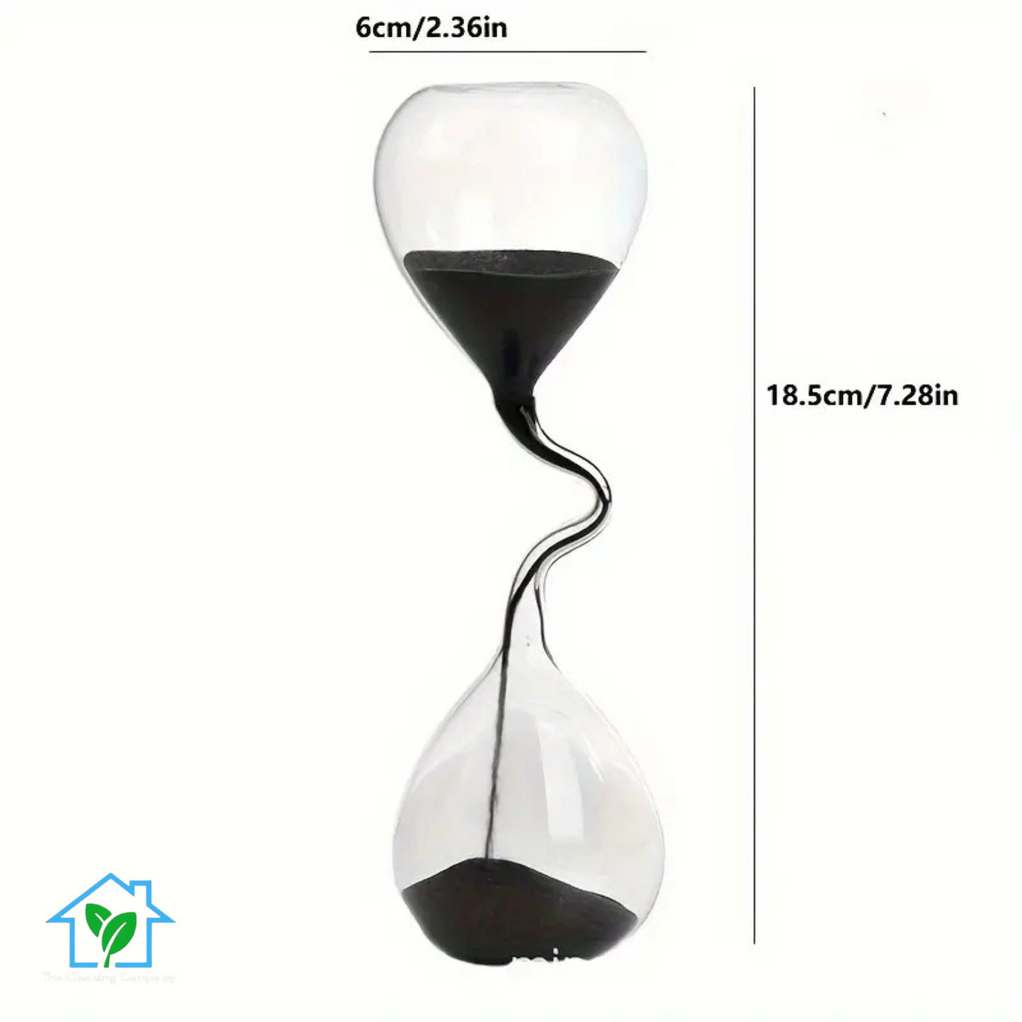 ⏳ Sleek Modern Hourglass Decor