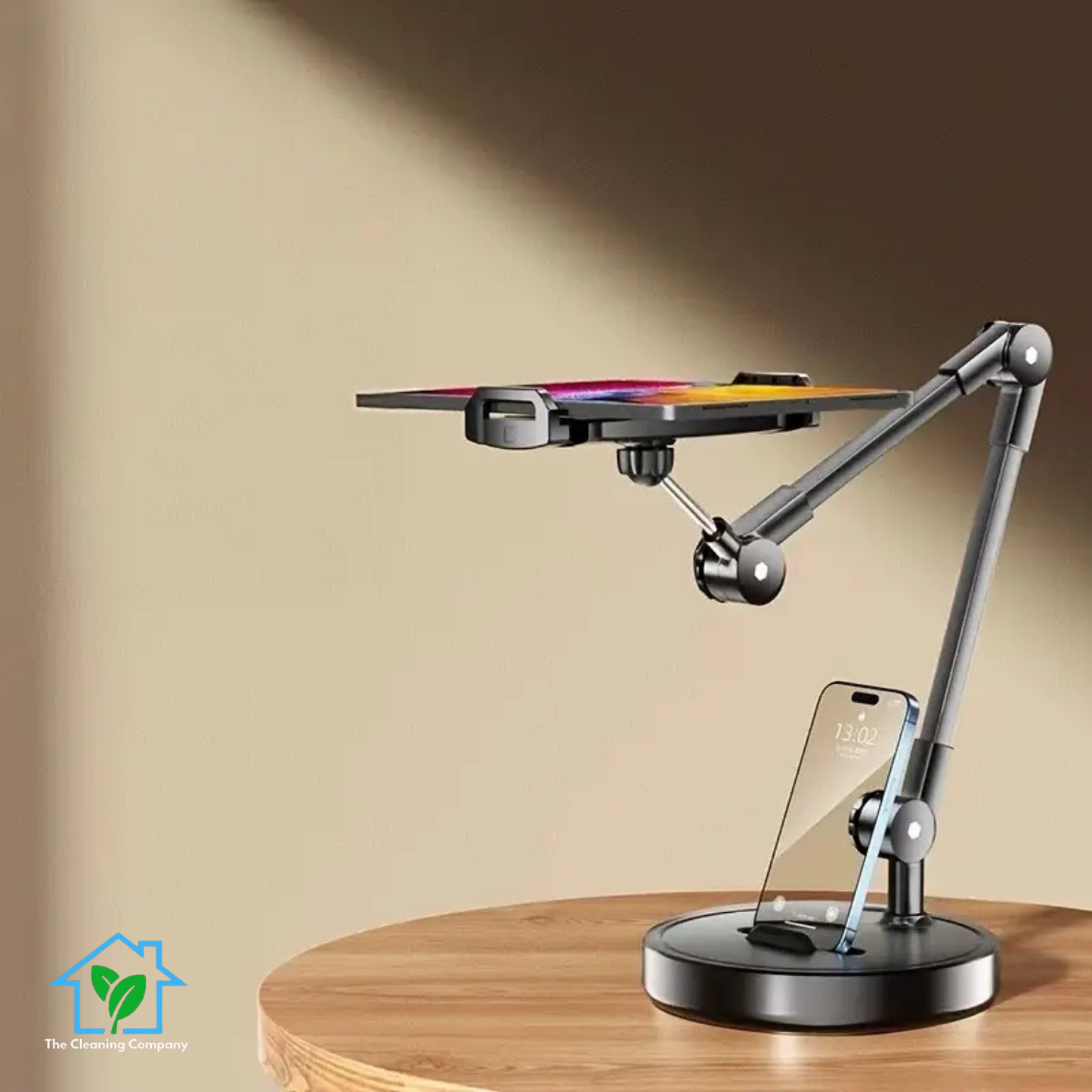 Heavy-Duty Adjustable Phone & Tablet Stand