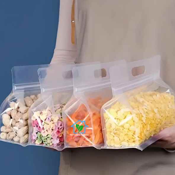Reusable Self-Sealing Food Storage Bags