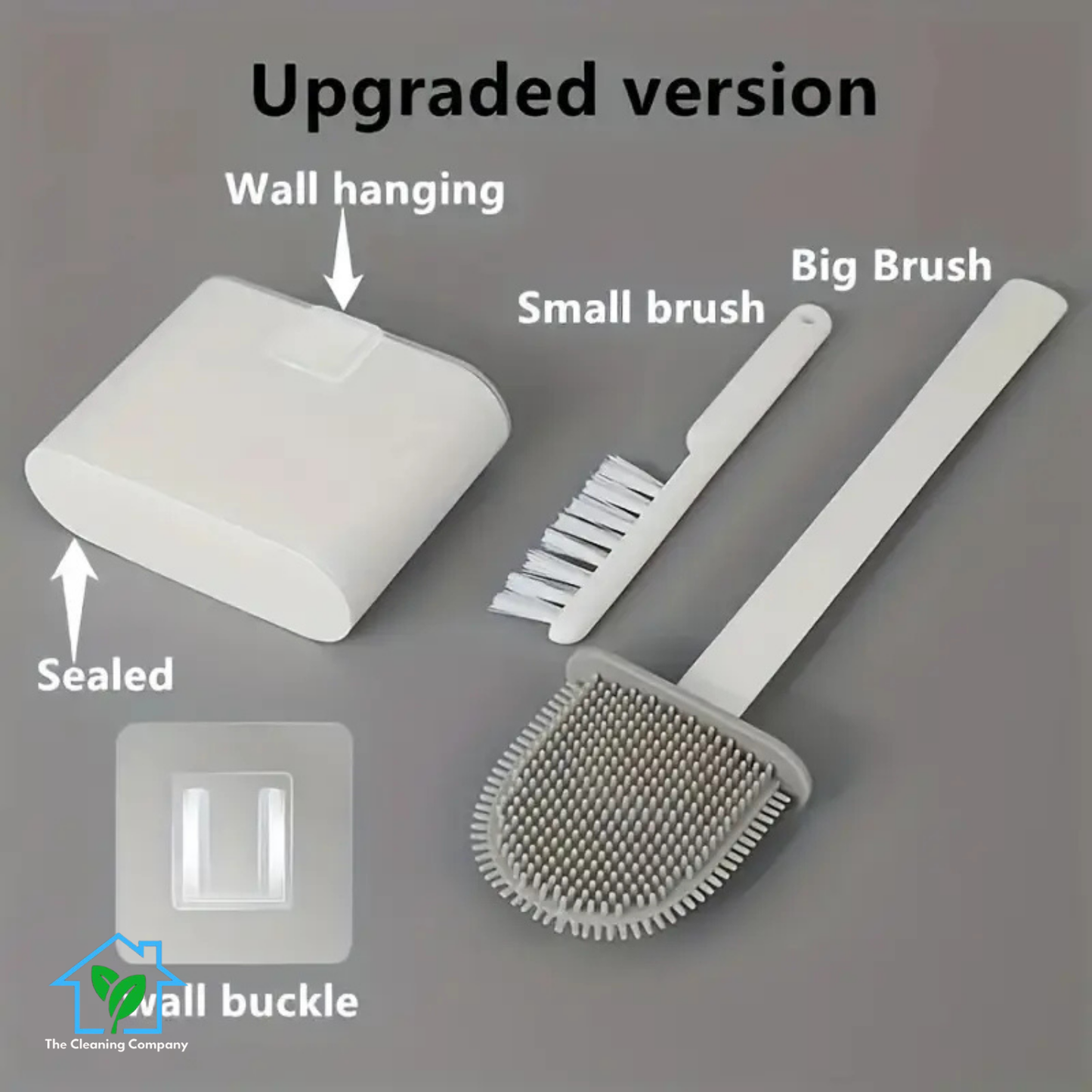Silicone Toilet Brush (3pcs Set)