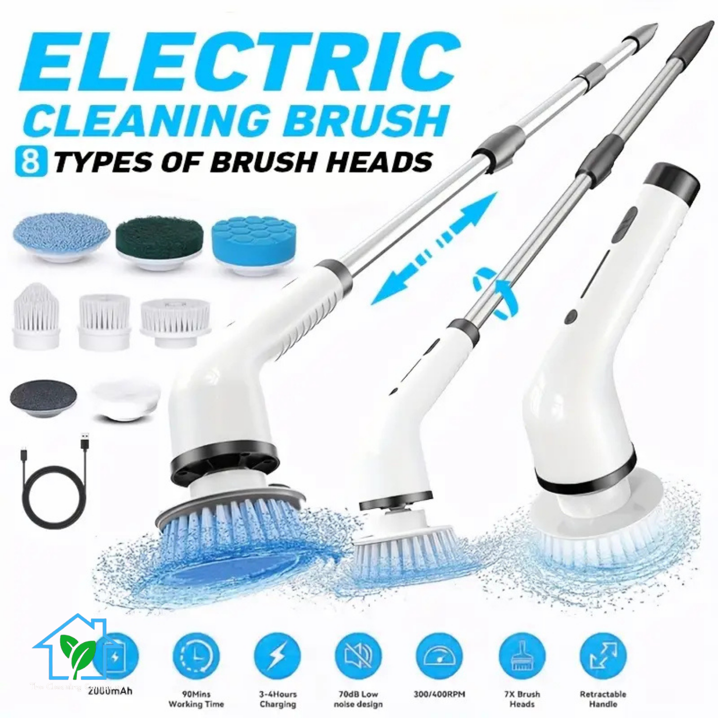 Brush Head for Electric Scrubber