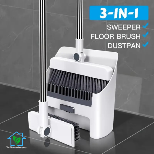 Foldable Broom Mop Dustpan Combination Set