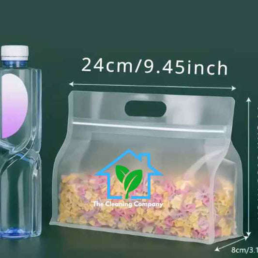 Reusable Self-Sealing Food Storage Bags