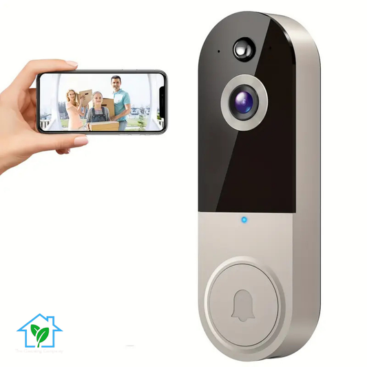 1440P Wireless Smart Doorbell with WiFi Camera