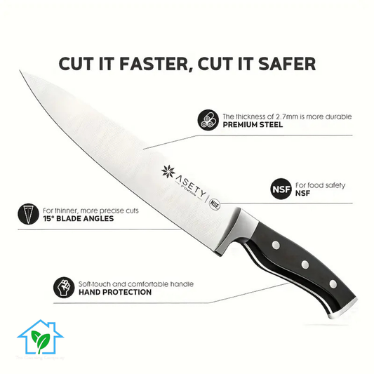 ASETY 15-Piece Knife Set