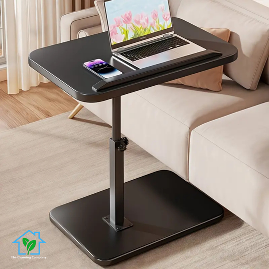 Adjustable Height Tilting Rotating TV Tray Table