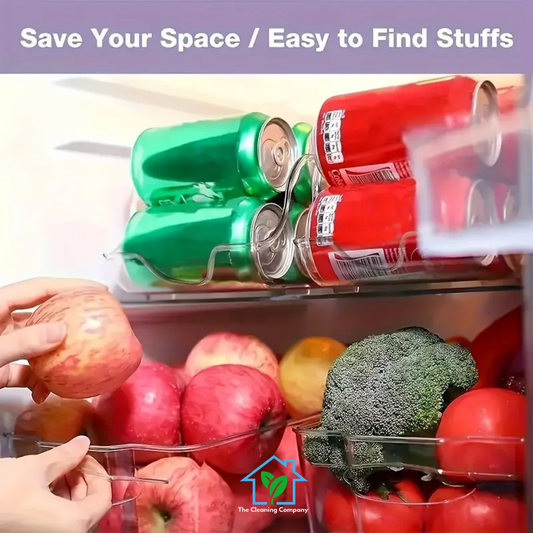 Clear Plastic Refrigerator Organizer Bin
