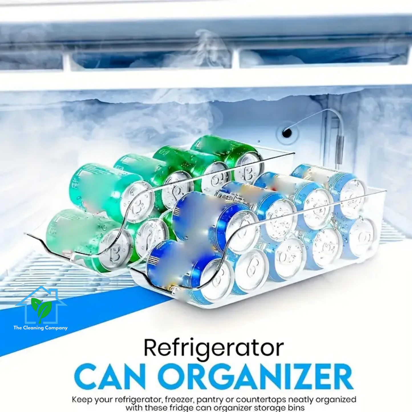 Clear Plastic Refrigerator Organizer Bin