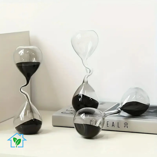 ⏳ Sleek Modern Hourglass Decor