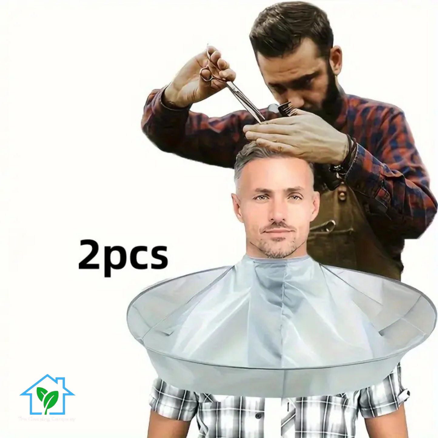 2pcs Professional Salon Hairdressing Cloak.