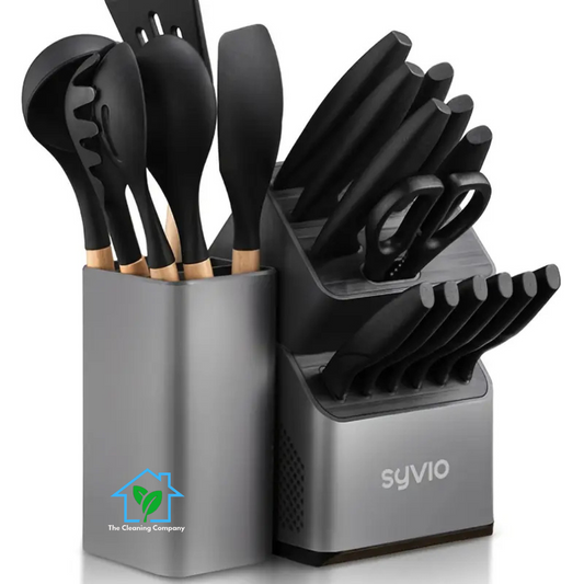 Knife Sets for Kitchen with Block. 21pcs