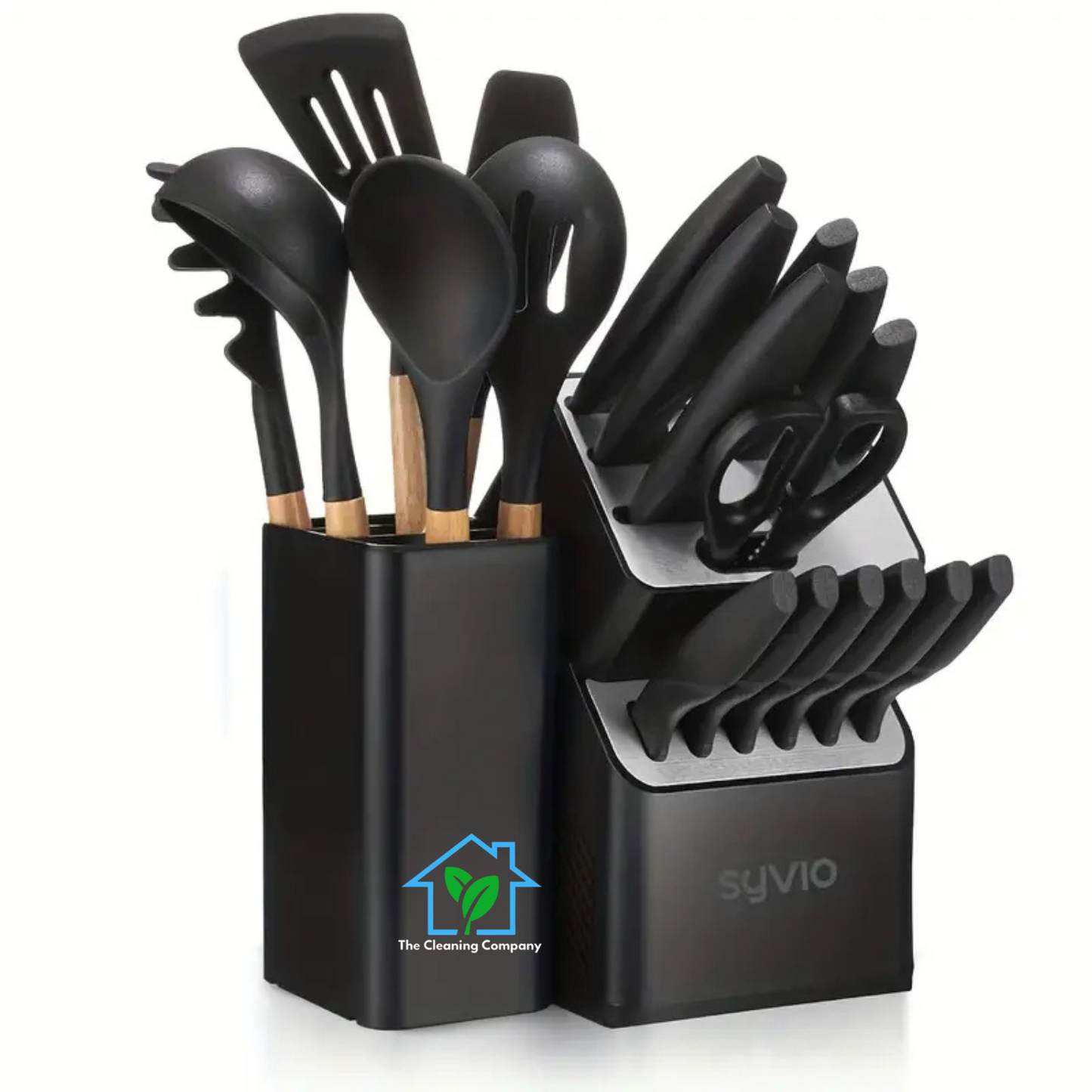 Knife Sets for Kitchen with Block. 21pcs