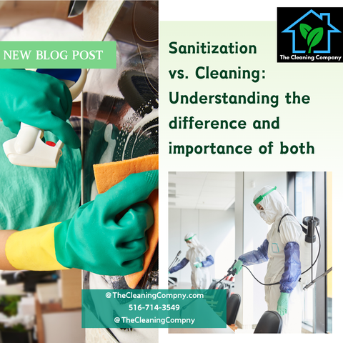 Sanitization vs. Cleaning: Understanding the Difference and Importance of Both