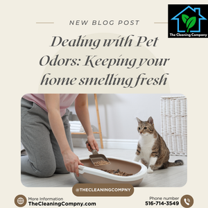 Dealing with Pet Odors: Keeping your home smelling fresh