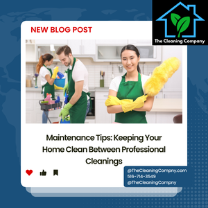 Maintenance Tips: Keeping Your Home Clean Between Professional Cleanings