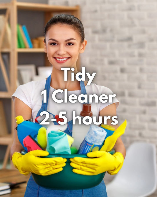 Tidy up - 1 Cleaner