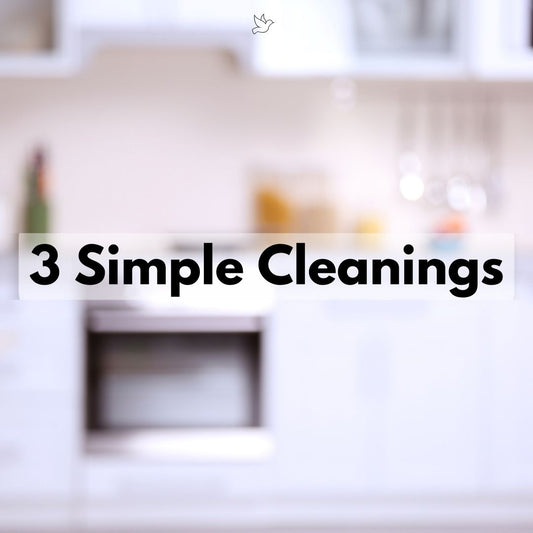x3 Simple Cleanings