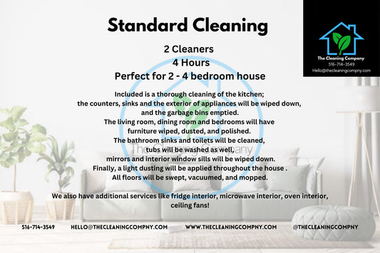 1 Standard + Pressure Washing