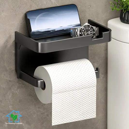 Self-Adhesive Wall-Mounted Bathroom Tissue Holder