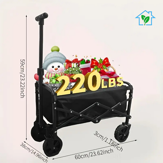 Heavy Duty All Terrain Folding Cart 220LBS/ 450LBS/ 680LBS