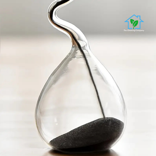 ⏳ Sleek Modern Hourglass Decor